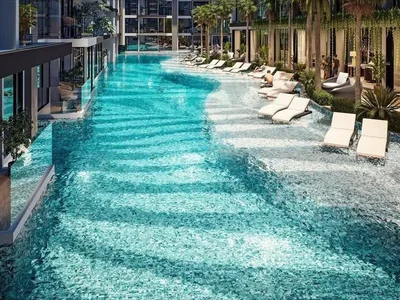 Wohnanlage New residential complex with swimming pools, a garden and a meeting room, Pattaya, Thailand