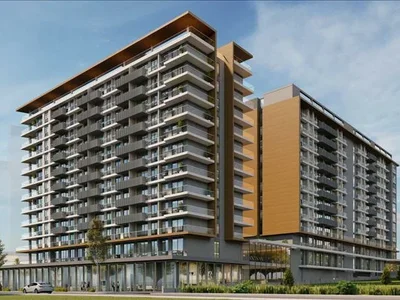 Complexe résidentiel New residence with a swimming pool and a shopping street near metro stations, Istanbul, Turkey