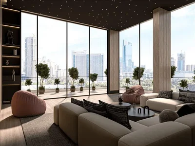 Residential complex New Isola Bella Residence with swimming pools, a co-working area and a kindergarten, JVC, Dubai, UAE