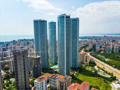 Wohnanlage High-rise residence with large green areas, swimming pools and a spa, Istanbul, Turkey