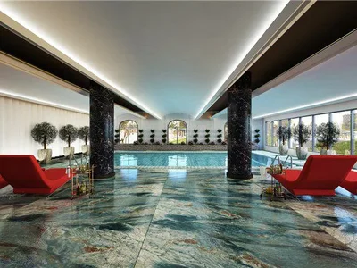 Wohnanlage New residence with swimming pools and panoramic views close to the sea, Avsallar, Turkey