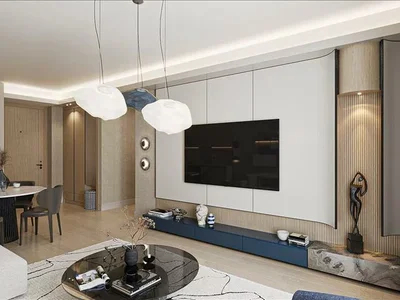 Wohnanlage New residence with a swimming pool and a green area close to a metro station, Istanbul, Turkey
