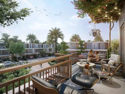 Complexe résidentiel Apartments in the new Violet 4 residence with a swimming pool, parks and a petting zoo in the Damac Hills 2 area, Dubai