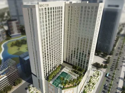 Wohnanlage MAG 330 — stylish residence by MAG with a swimming pool and a spa center in City of Arabia, Dubai