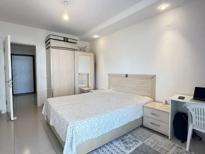 Complejo residencial Furnished 1+1 apartment in the Aura Blue complex, 350 meters from the sea.
