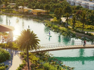 Жилой комплекс Viridis с аквапарком, бассейном, спортивными площадками, с видом на город, DAMAC Hills, Дубай, ОАЭ