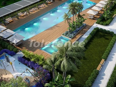 Residential complex Luxury apartments in Kundu, Antalya — directly from the developer, daily rentals permitted, reception, cleaning and management company