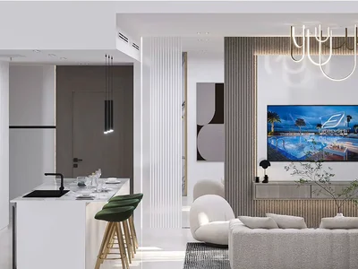 Wohnanlage Binghatti House — new residence by Binghatti with a swimming pool and a business center in JVC, Dubai