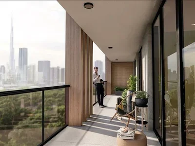 Complejo residencial New Aark Residences with a swimming pool and around-the-clock security in the heart of Dubai, Dubai Land Residence, UAE