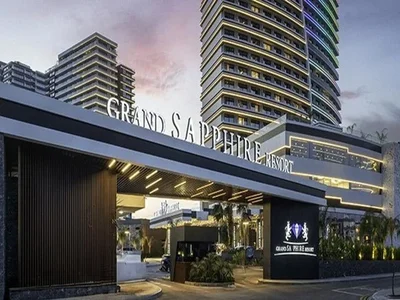 Residential complex Furnished 2+1 apartment with sea view in the Grand Sapphire Resort complex.