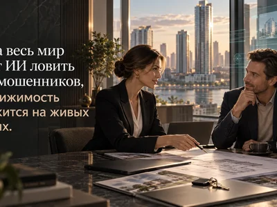 Пока весь мир учит ИИ ловить ИИ-мошенников, недвижимость держится на живых людях