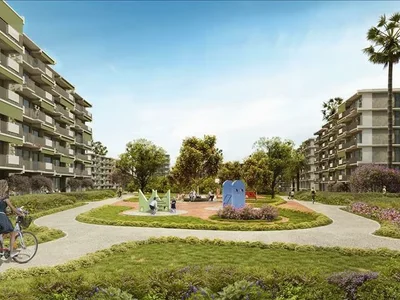 Residential complex New residence with large gardens and a swimming pool, Mersin, Turkey