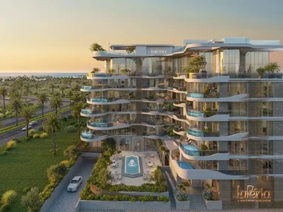 Residential complex La Perla: Living with a Sea View on Al Marjan Island.