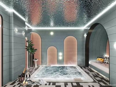 Zespół mieszkaniowy New residential complex with swimming pools, a co-working area and a kids' club, Bangkok, Thailand