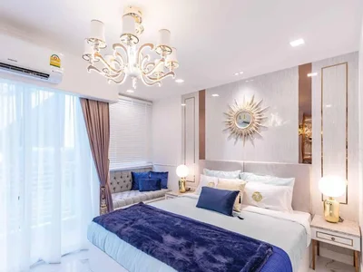 Wohnanlage Residential complex with a swimming pool and restaurants, 1 minute away from Jomtien Beach, Pattaya, Thailand