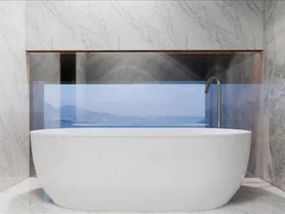 Wohnanlage New complex of modern villas with swimming pools and panoramic views close to the beaches, Samui, Thailand