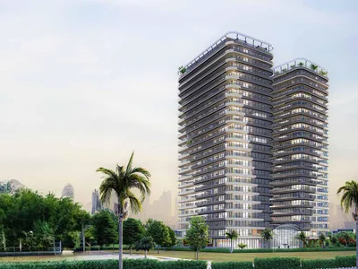 Complexe résidentiel New residence The Community Sports Arena with a swimming pool and a lounge area, Dubai Sports City, Dubai, UAE