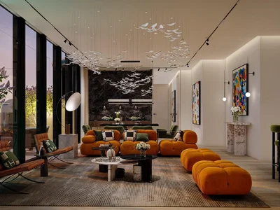Zespół mieszkaniowy New project VILLA DEL GAVI with 2 infinity pools and a direct access to the beach, Dubai Islands, Dubai, UAE