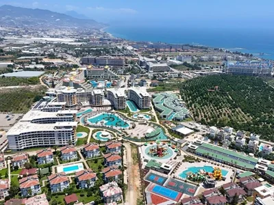 Жилой комплекс Меблированная квартира в комплексе AZURA WORLD в Алании.