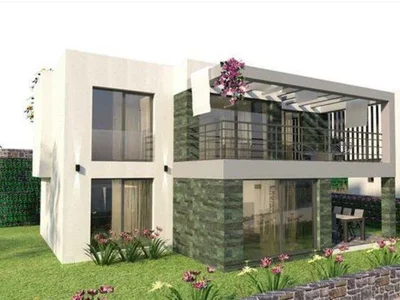 Wohnanlage Modern residential complex with a swimming pool near the beach, Bodrum, Turkey