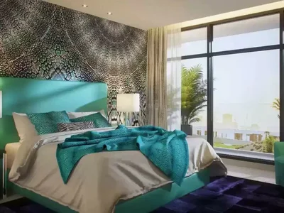 Wohnanlage Aquilegia villa complex with water attractions and playgrounds, in the quiet and peaceful area of Damac Hills 2, Dubai, UAE