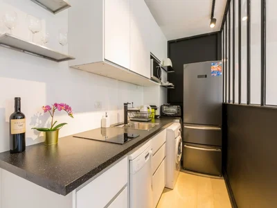 Quartier résidentiel Appartement renove rue yeshurun - tel aviv - a proximite de la mer