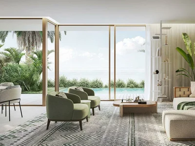 Жилой комплекс Новый комплекс вилл и таунхаусов у воды Bay Villas с пляжем и причалом для яхт, Dubai Islands, Дубай, ОАЭ