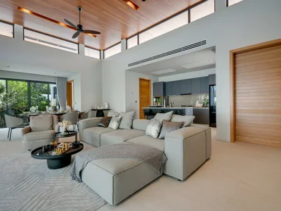 Zespół mieszkaniowy Modern villas with swimming pools and lounge areas, Phuket, Thailand