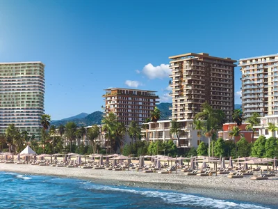Aparthotel Dreamland Oasis Chakvi Kurortnaa rezidencia na pervoj linii Cernogo mora v 15 minutah ot Batumi