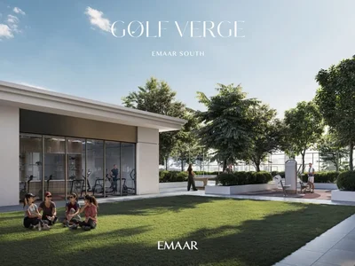 Zespół mieszkaniowy Golf Verge by Emaar zizn u golf pola v Emaar SouthSovremennye 1 3 komnatnye kvartiry ot Emaar