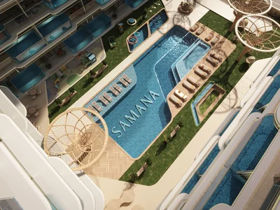 Complejo residencial Samana Imperial Garden – Luxury Living Redefined in Arjan, Dubai.