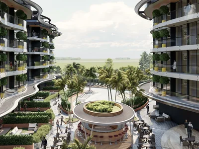 Residential complex Residential complex with large spa centre, 350 meters to the sea, Oba, Alanya, Turkey