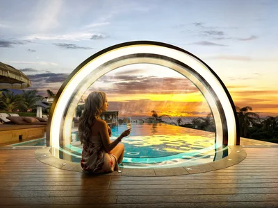 Hotel Investment Apartment Amani Melasti — Sunset Suite