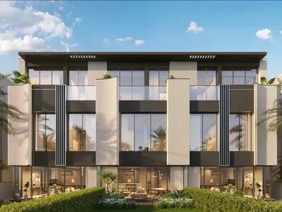 Жилой комплекс Новый комплекс таунхаусов Watercrest с бассейнами, Meydan, Дубай, ОАЭ
