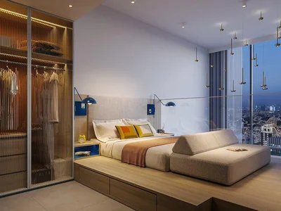 Complejo residencial New complex of furnished apartments Rove Dubai Marina with swimming pools and co-working areas in the heart of Dubai Marina, Dubai, UAE