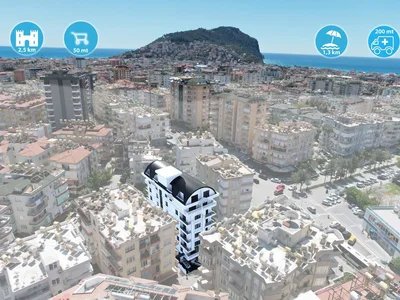 Quartier résidentiel LUXURY APARTMENTS IN ALANYA CITY CENTER