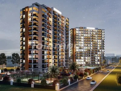 Residential complex Apartment from the developer 1+1,2+1 in Tece, Mersin with a sea view