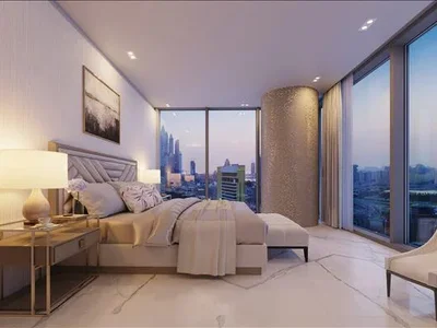 Zespół mieszkaniowy New The S Residence with swimming pools near the golf course and Dubai Marina, Dubai Maritime City, Dubai, UAE
