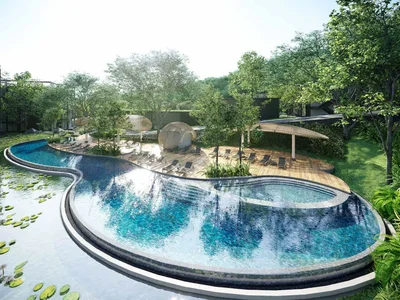 Complejo residencial New apartments in an exclusive residential complex with a good infrastructure and services near Kamala Beach, Phuket, Thailand