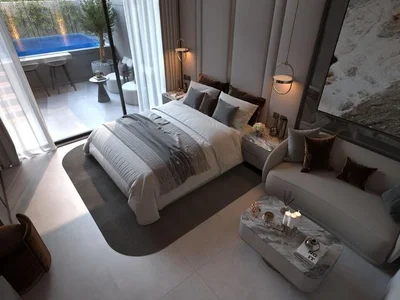 Residential complex New complex of furnished apartments DGM Vision with swimming pools, a kindergarten and panoramic views, Jumeirah Garden City, Dubai, UAE