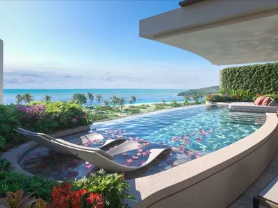 Complexe résidentiel Apartments with a view of the ocean in a new residence, on Bang Tao Beach, Phuket, Thailand