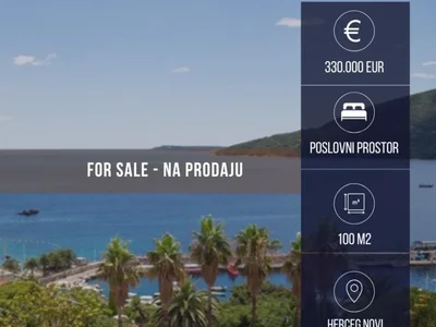 Handel Poslovni prostor 100 m² na Prodaju – Stari Grad, Herceg Novi