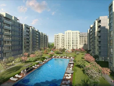 Complejo residencial New residence with swimming pools and spa centers near a metro station and a highway, Istanbul, Turkey