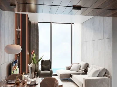 Wohnanlage New residence with a cinema and a fitness center near metro and metrobus stations, Beşiktaş, Istanbul, Turkey