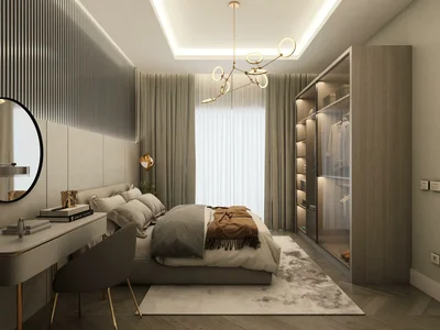 Zespół mieszkaniowy Residential complex with many facilities and services, 200 meters from the beach and promenade, Kargicak, Alanya, Turkey
