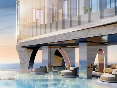Wohnanlage First class residential complex on the seafront in Wongamat area, Pattaya, Thailand