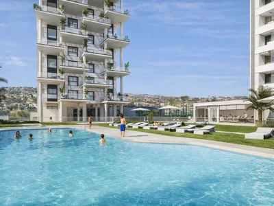 Residential complex Camporrosso Towers  Contemporary Seafront Residential Complex in Calpe