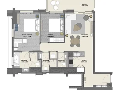 Apartamentowiec vida residence dubai mall 2