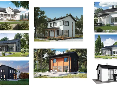 Village de chalets Amazing land plot with luxury specious villa 