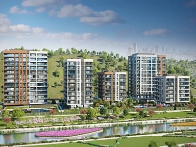 Zespół mieszkaniowy Apartament 1+1 w luksusowym kompleksie Kordon İstanbul.